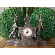 OLBRZYMI BAROKOWY ZEGAR - LEKTYKA - VERONESE (WU75563V4) Veronese