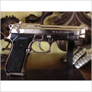 CHROMOWANA BERETTA 92F 9MM PARABELLUM (1254/NQ) Denix