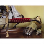 GRAWEROWANY MIECZ KAROLA V HABSBURGA (243) Płatnerze hiszpańscy