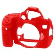 Osłona silikonowa easyCover do aparatów Canon EOS 70D czerwona