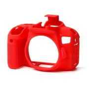 Osłona silikonowa easyCover do aparatów Canon EOS 800D czerwona