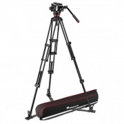 Manfrotto MVK504XTWINGA - Statyw wideo Twin Alu z głowicą MVH504X, dolna rozpórka