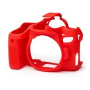 Osłona silikonowa easyCover do aparatów Canon EOS 77D czerwona