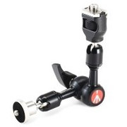 Manfrotto 244MICRO-AA - Przegubowe ramię Magic Arm, Arri pin + platforma z 1/4 cala