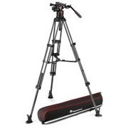 Manfrotto MVK612TWINMC - Statyw wideo Twin Carbon z głowicą Nitrotech 612, środkowa rozpórka