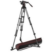 Manfrotto MVK612TWINGC - Statyw wideo Twin Carbon z głowicą Nitrotech 612, dolna rozpórka