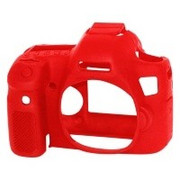 Osłona silikonowa easyCover do aparatów Canon EOS 6D czerwona