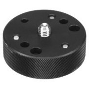 Manfrotto 120-38 - Adapter platforma 60mm z gniazdem i śrubą 3/8 cala