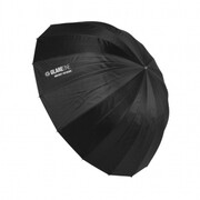 Srebrny parasol z dyfuzorem GlareOne Orb Deep 130 Silver