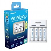 Ładowarka Panasonic Basic USB BQ-CC61 + 4 akumulatory ENELOOP AA 2000mAh