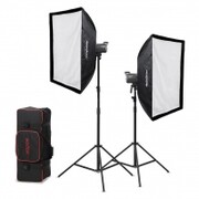 Zestaw lamp LED Godox Litemons LA150D Daylight LED z akcesoriami UK