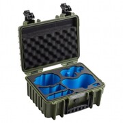 Walizka transportowa B&W outdoor.cases Typ 3000/ PP.117 do Antigravity A1 zielona