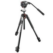 Manfrotto MT190XPRO3,MHXPRO-2W - Statyw wideo 190 XPRO Alu 3 sekc. z głowicą MHXPRO-2W