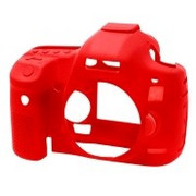 Osłona silikonowa easyCover do aparatów Canon EOS 5D Mark III/ 5Ds/ 5DsR czerwona