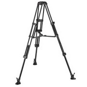 Manfrotto MVTTWINMA - Statyw wideo Twin Alu, środkowa rozpórka, półkula 100/75mm