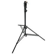 Manfrotto 008BSU - Statyw oświetleniowy 008 Cine stalowy, czarny