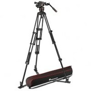 Manfrotto MVK608TWINGA - Statyw wideo Twin Alu z głowicą Nitrotech 608, dolna rozpórka