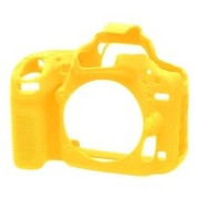 Osłona silikonowa easyCover do aparatu Nikon D750 żółta