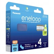 Akumulatorki Panasonic ENELOOP R03/AAA 800mAh 4szt + BOX