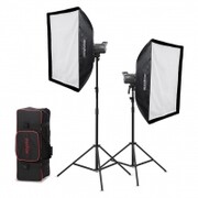 Zestaw lamp LED Godox Litemons LA200D Daylight LED z akcesoriami
