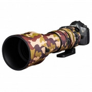 Neoprenowa osłona easyCover Lens Oak Sigma 150-600mm f/5-6.3 DG OS HSM Sport kamuflaż brąz