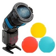 Zestaw Rogue 3-in-1 Flash Grid + 3 filtry żelowe - WYSYŁKA W 24H