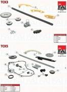 Rozrząd łańcuch rozrządu Opel Zafira B 2.2 TCK3 TCK5