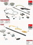 Rozrząd łańcuch rozrządu Alfa Romeo 159 2.2 JTS TCK3 TCK120VVT