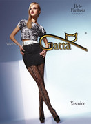 Yasmine - Rajstopy damskie fishnet Gatta
