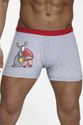 Bokserki MERRY CHRISTMAS - RUDOLF melanż Cornette