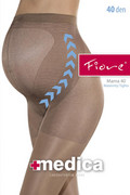 Rajstopy 40 den MAMA Fiore