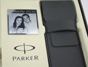 Mosiężna tabliczka do zestawów Parker +Twój GRAWER Parker