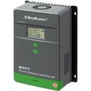 Qoltec Solarny regulator ładowania MPPT z czujnikiem temperatury 60A | 12V/24V | LCD | Bluetooth | APP | GEL | LiFePO4 Qoltec