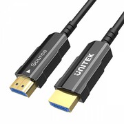 Unitek Kabel Optyczny HDMI 2.0 25m AOC 4K60Hz C11072BK-25M Unitek