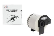 TB Print Etykiety TBEB-DK22205 Brother Czarny na Białym 62x30.48 TB Print