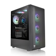 Thermaltake Obudowa - S200 Tempered Glass ARGBx3 Czarna Thermaltake