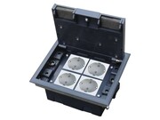 ALANTEC Puszka podłogowa (floorbox) 4M (45x45) regulowana głębokość, do podłogi technicznej (wylewka opcjonalnie) ALANTEC
