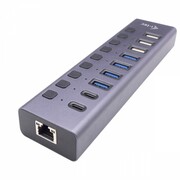 i-tec Hub USB 3.0/USB-C 9 portów LAN + Power Adapter 60W i-tec