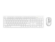 Trust Zestaw klawiatura + mysz Ody II bezprzewodowa biała Trust