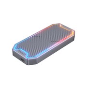Unitek Obudowa dysku SSD M.2 NVMe/SATA 10Gbps, RGB; S1210B Unitek