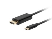 Lanberg Kabel USB-C(M)->Displayport 1.8M 4K 60HZ czarny Lanberg