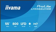 IIYAMA Monitor profesjonalny 55 cali LH5566UHSB-B1AG 4K, VA, A14, 800cd, 5000:1, 6,5ms, 2xHDMI, USB-C, RJ45, 2xUSB, 2x10W, WiFi, iiSignage2 4/32GB IIYAMA