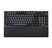 Asus Klawiatura gamingowa ROG Azoth 96 M901 BT/RF/USB-C/OLED/Wrist/Black Asus