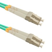 Qoltec Patchcord światłowodowy LC/UPC-LC/UPC | MM | 50/125 | OM3 | 15m Qoltec