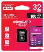 Karta pamięci MicroSD GoodRam 32GB Class10 - zdjęcie 2