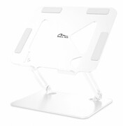 Media-Tech Podstawka pod laptopa, regulowana, ergonomiczna 10-17 cali LAPTOP STAND MT2661W (biała) Media-Tech