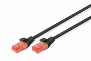 Digitus Patch cord U/UTP kat.6 PVC 2m czarny Digitus