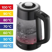 Concept Czajnik elektryczny szklany z regulacją temperatury RK4195 Concept