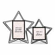 Hama Zestaw 2 ramek 10x10 i 10x15 stella Czarna Hama