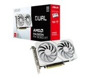 Asus Karta graficzna Radeon RX 9060 XT DUAL-RX9060XT-16G-WHITE Asus
